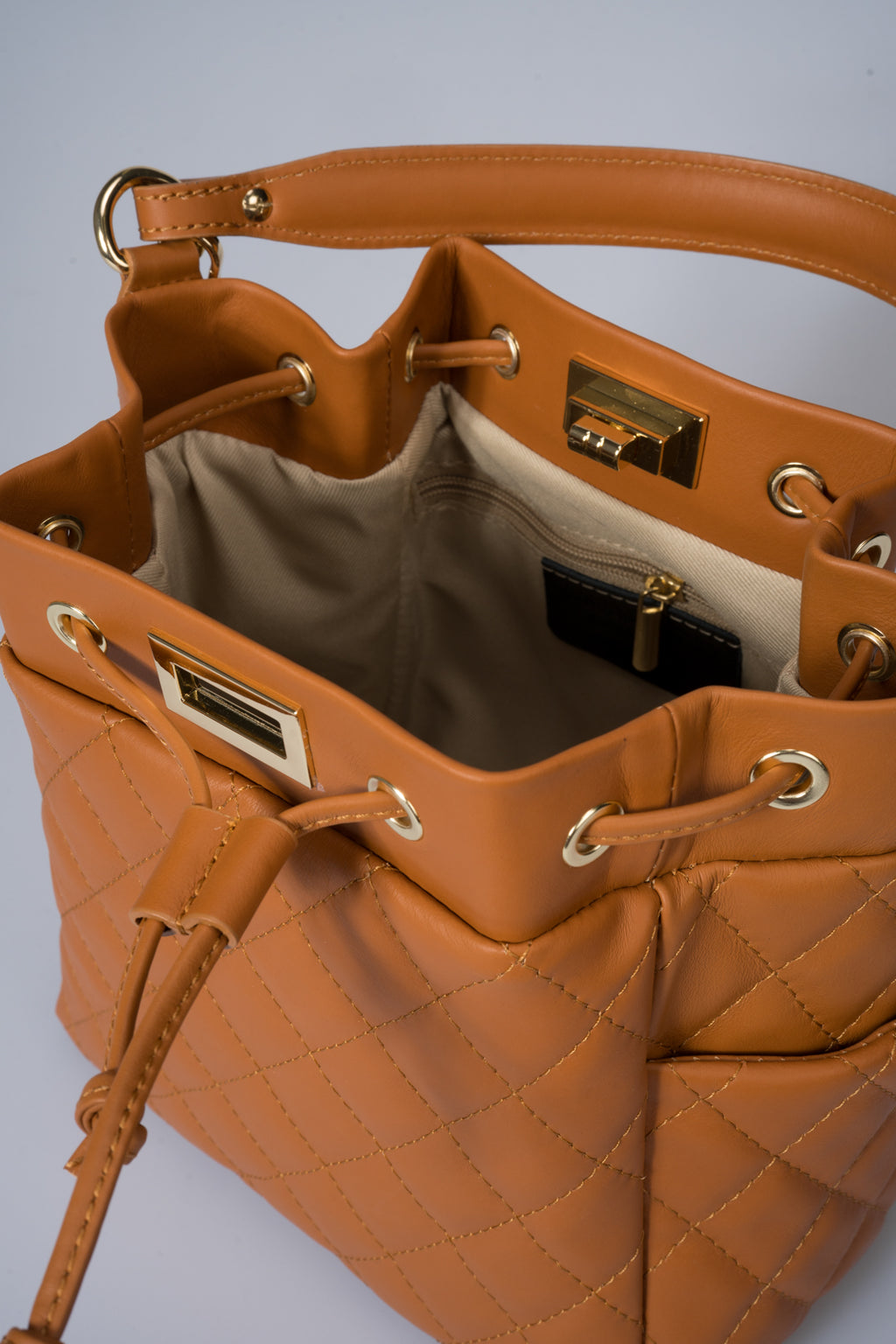 EDINA SMALL-COGNAC